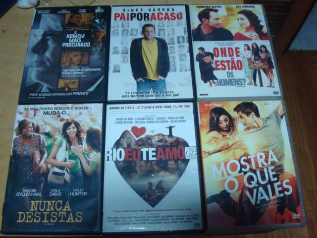 lote 12  dvds originais alguns recentes