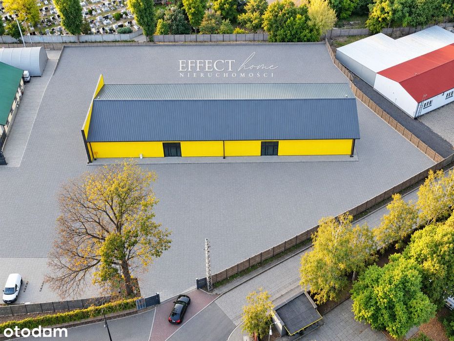 Hala usługowo-handlowa 730 m² - centrum Nowa Sól
