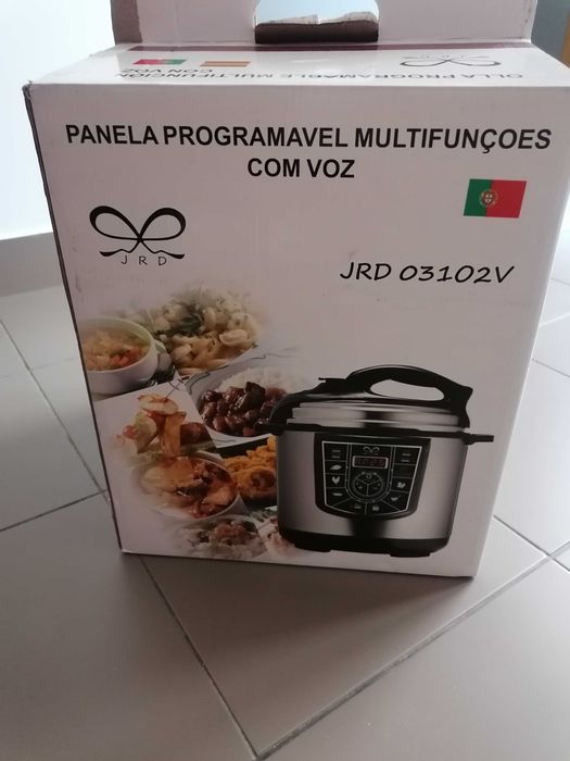 Panela elétrica multifunções Programável com voz
