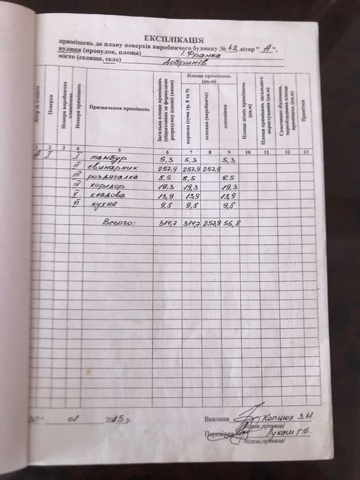 Продаж нежитлової будівлі (ферма)