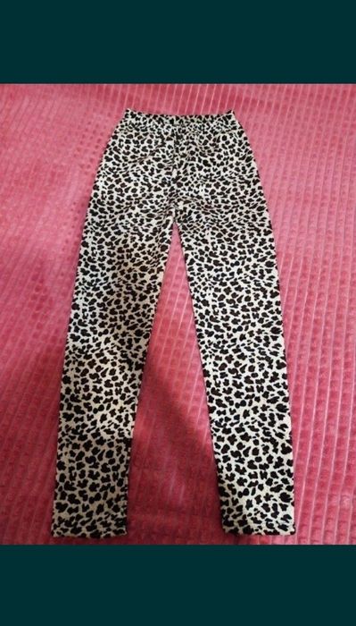 Теплі леопардові лосіни, розмір М/L