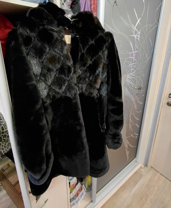 Шуба мутоновая, полушубок