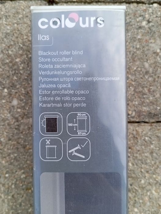 Estore opaco enrolável