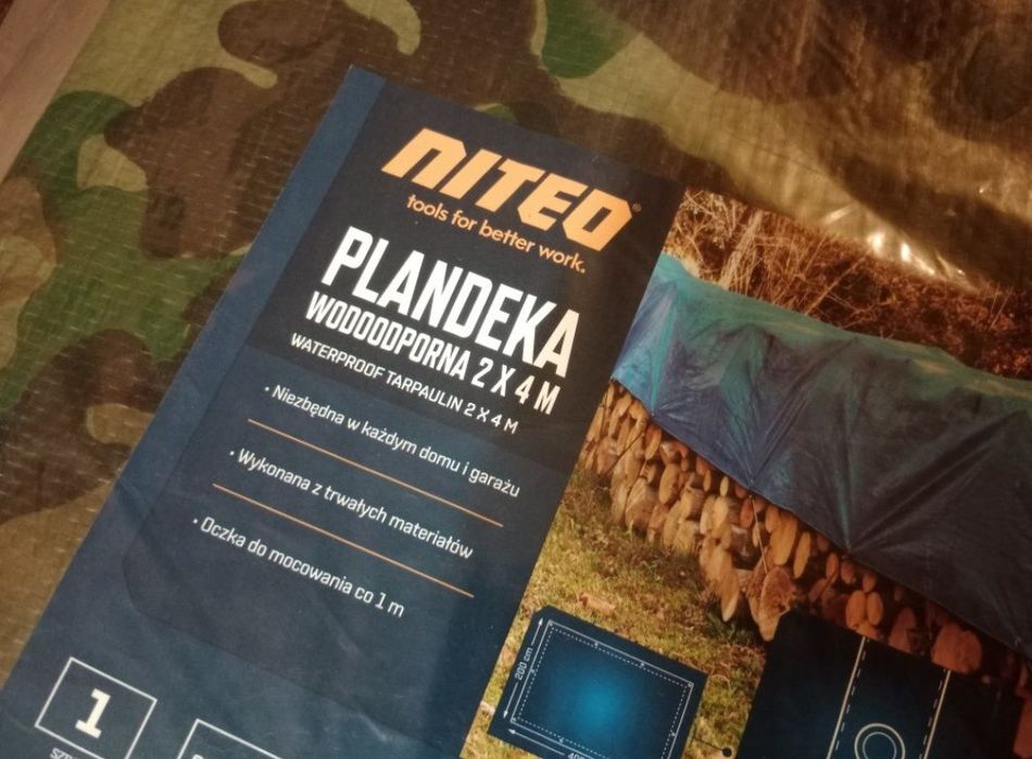 Nowa plandeka moro