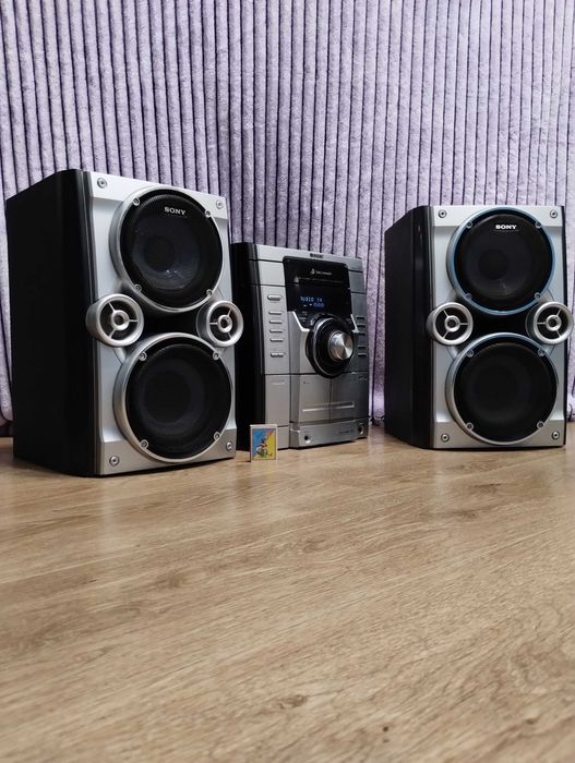 Надто потужний муз центр Sony 600 Вт з Блютуз - AUX Сони Соні