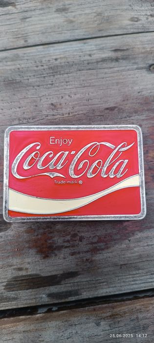 Вінтажна колекційна Пряжка, бляха Coca-Cola на ремень