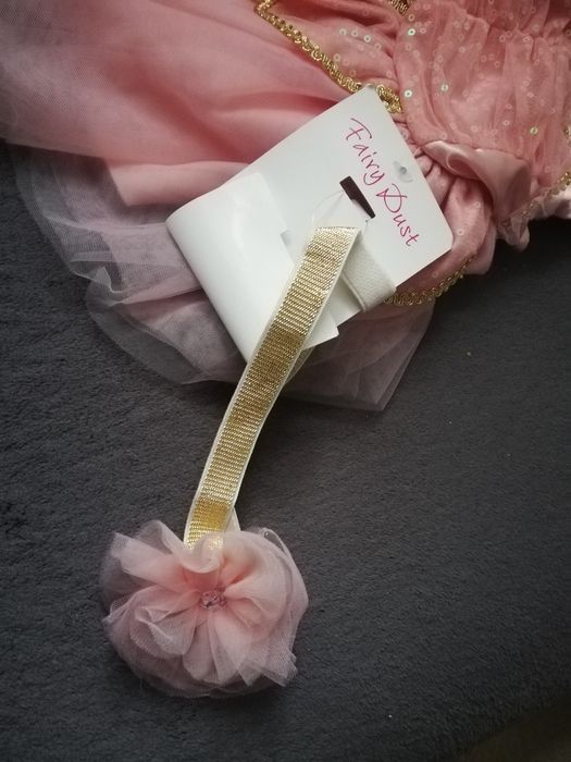 Sukienka z opaską 68cm