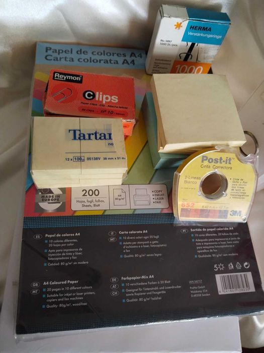 Office / School Supplies Lot • Folders / Paper / etc.64286397940610120