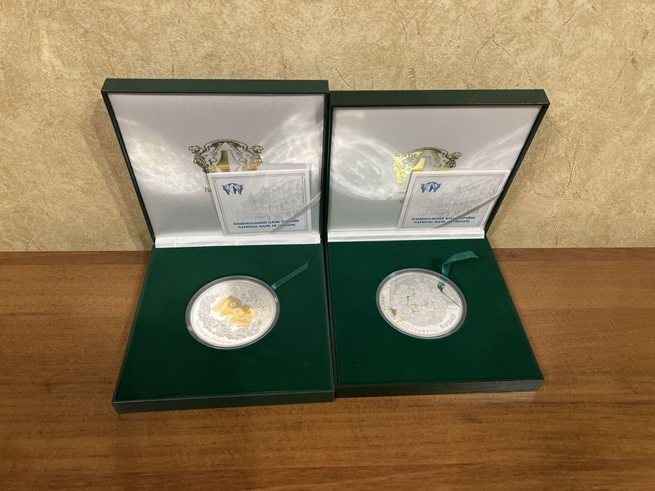 Срібні монети 500 гр