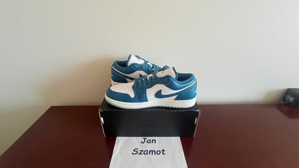 41 Buty Nike Air Jordan 1 Low Industrial Blue / White