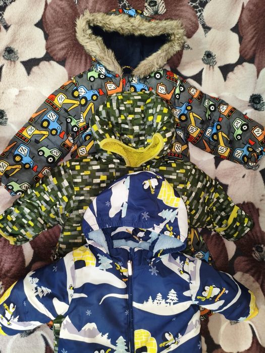 Детские зимние комбинезоны