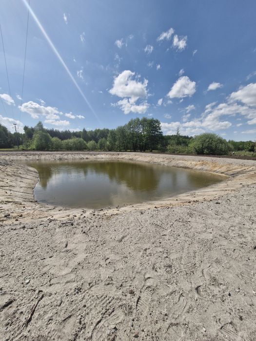 Wynajem koparki long