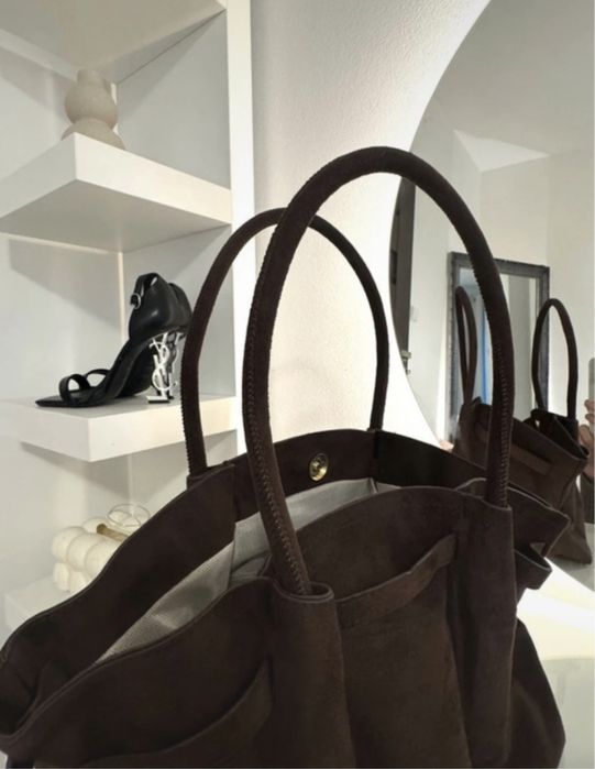 Torebka brązowa na ramię