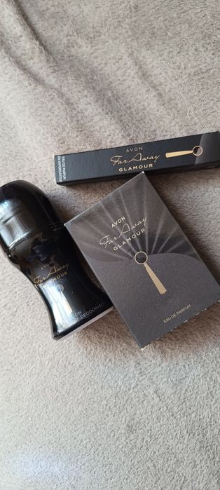 Avon Far Away Glamour woda perfumowana,perfumetka i dezodorant w kulce