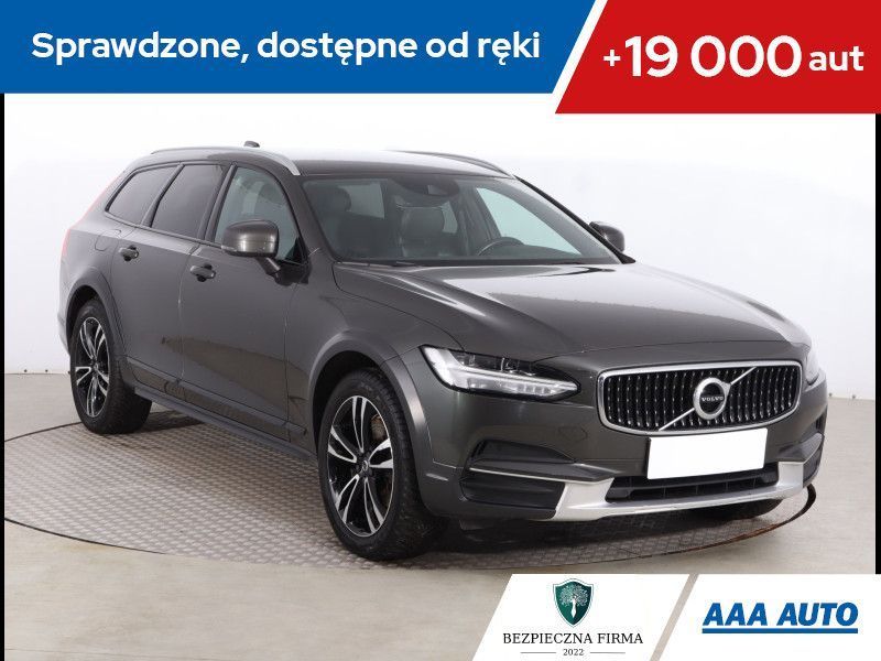 Volvo V90 Cross Country D4 2.0 AWD, 190 KM, Skóra, Navi, Klimatronic, Tempomat, Parktronic,