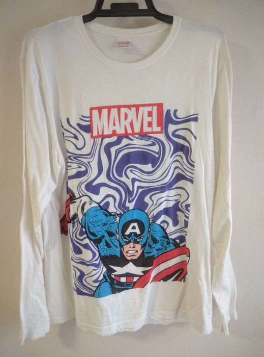 Лонгслив MARVEL Капитан Америка размер L