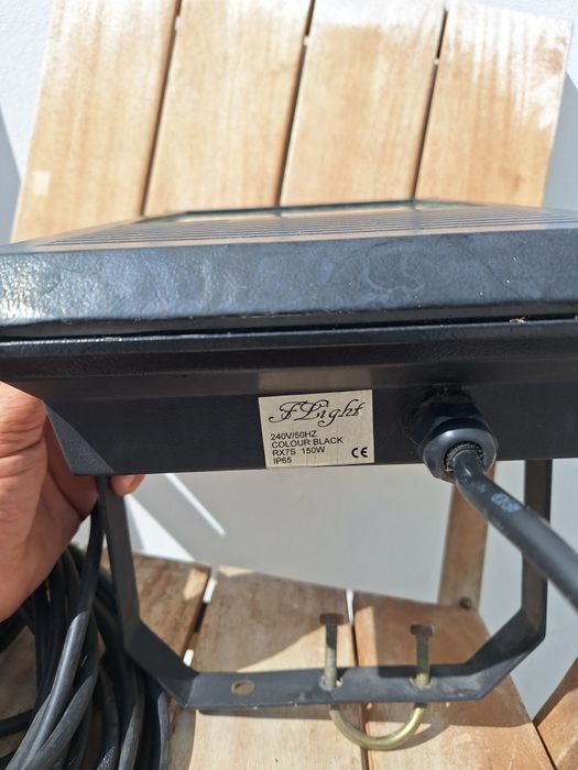 Holofote 150W completo C/ cabo 14m