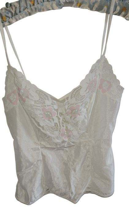 Nowa koszulka do spania biała koronka elegancka r S 36