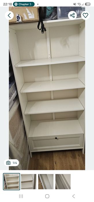 Regał szafka komoda smadal ikea biały