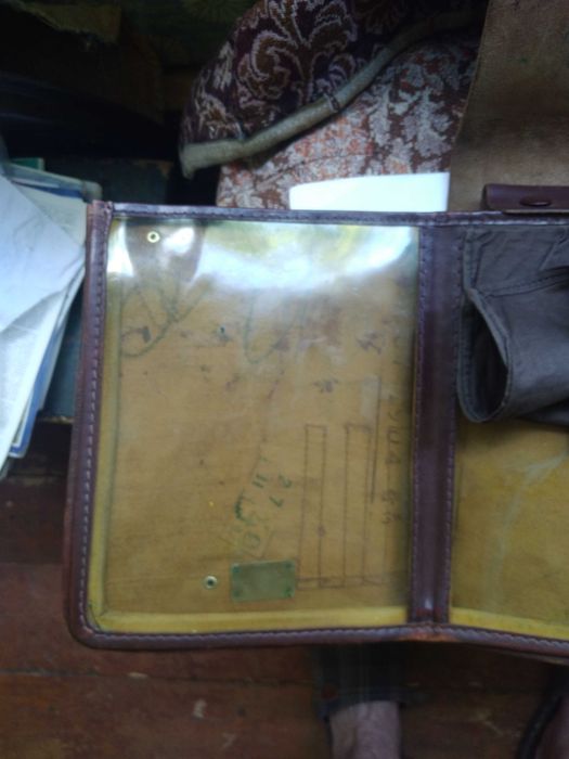 Офицерская сумка - планшет и шкатулка карболитовая.