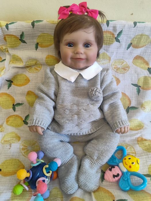 Кукла лялька пупс реборн Медді 50 см