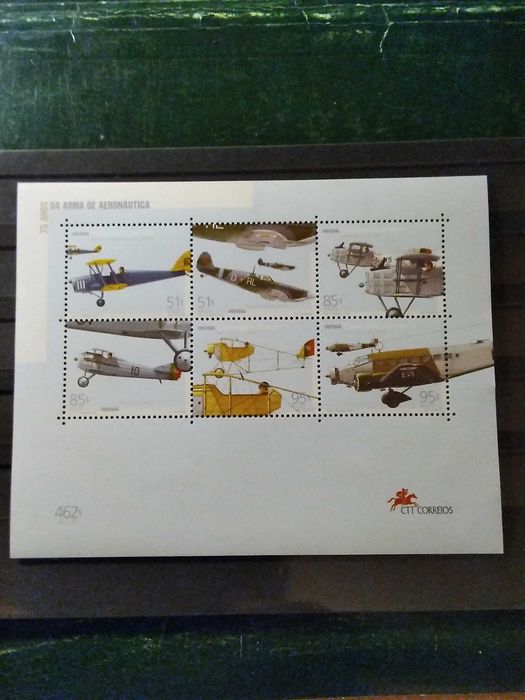 1999 Bloco 75 Anos Da Arma Da Aeronáutica MNH **