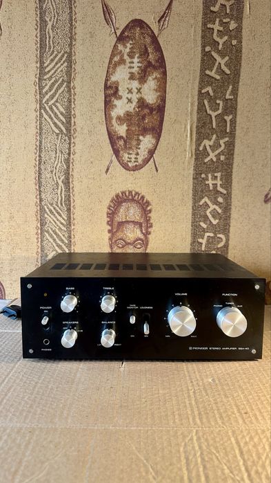 Amplificador Vintage Pioneer SSA-40 – Revisionado e Impecável