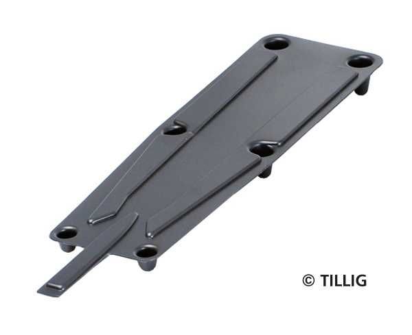 Набор,рельс Tillig tt 12мм. EU Германия, на баласте, металл мельхиор.