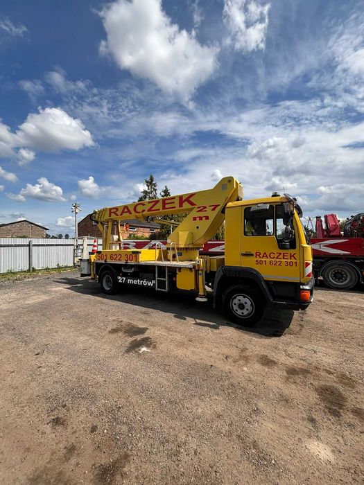 MAN L2000 Do sprzedania Podnośnik koszowy 27m MAN Wumag
