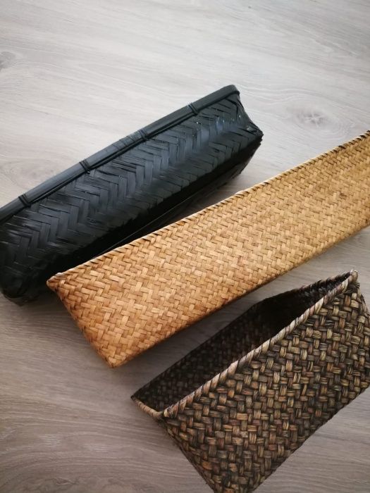 Cestos de palha (3 unidades)64750929378818120