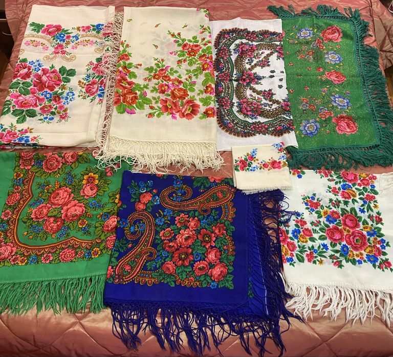 Хустки радянські ссср вінтажні