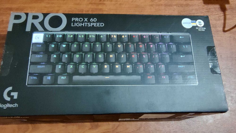 Ігрова клавіатура G pro x 60 Logitech