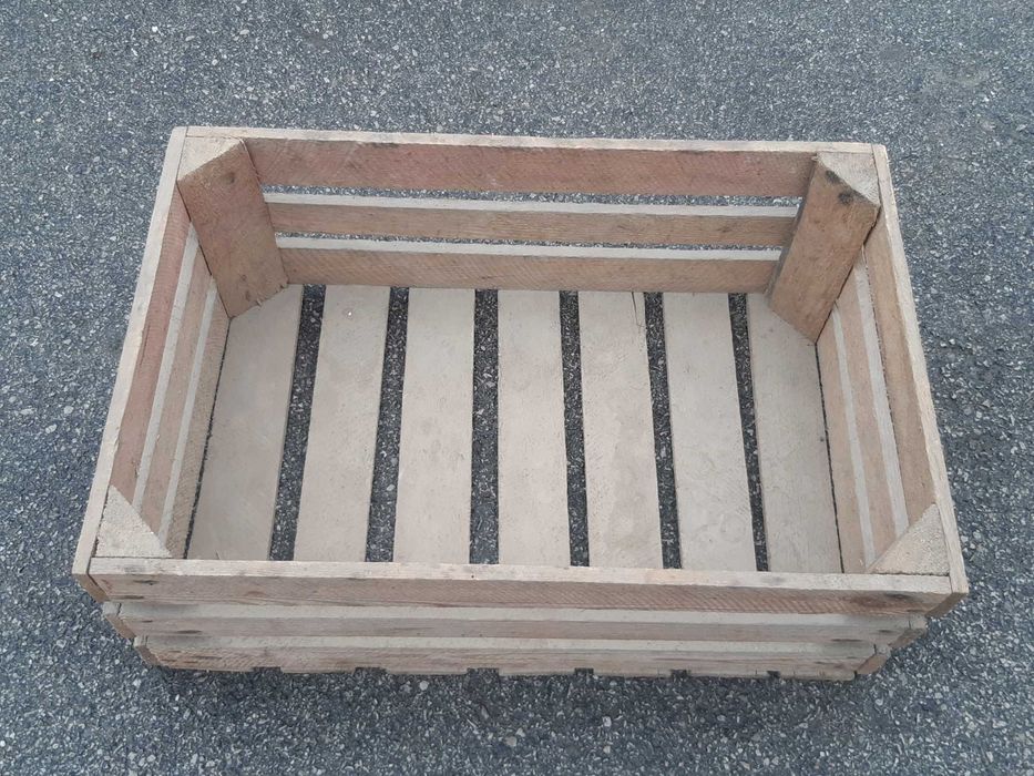 Skrzynki drewniane do warzyw, ziemniaków 60x40x20