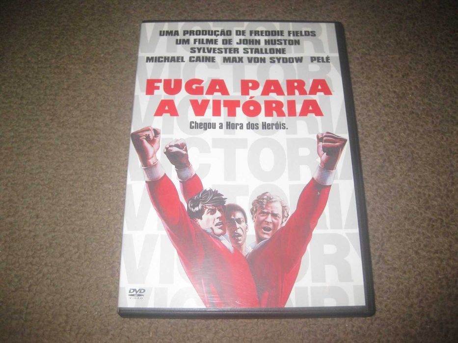 DVD "Fuga Para a Vitória" com Sylvester Stallone