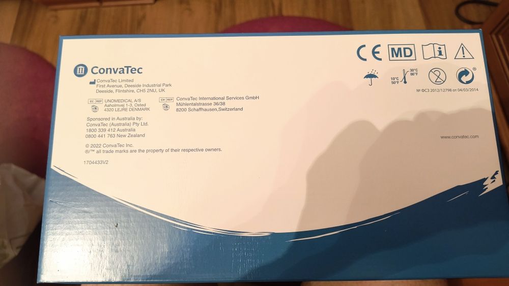 Worki do urostomii 21 szt.nowe