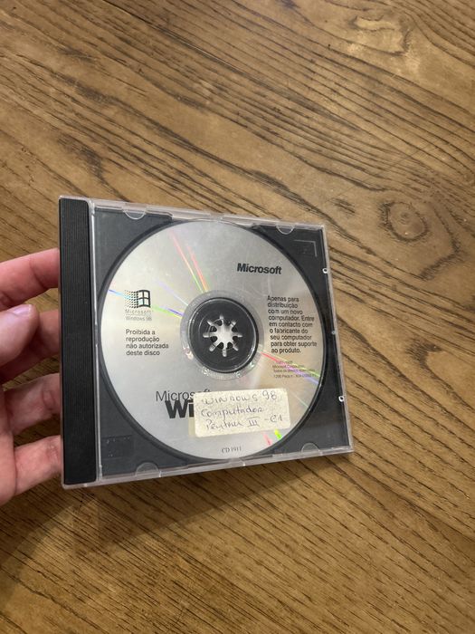 Windows 98 cd original português
