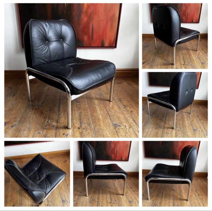 Girsberger Eurochair fotel z lat 80-tych. Hans Eichenberger