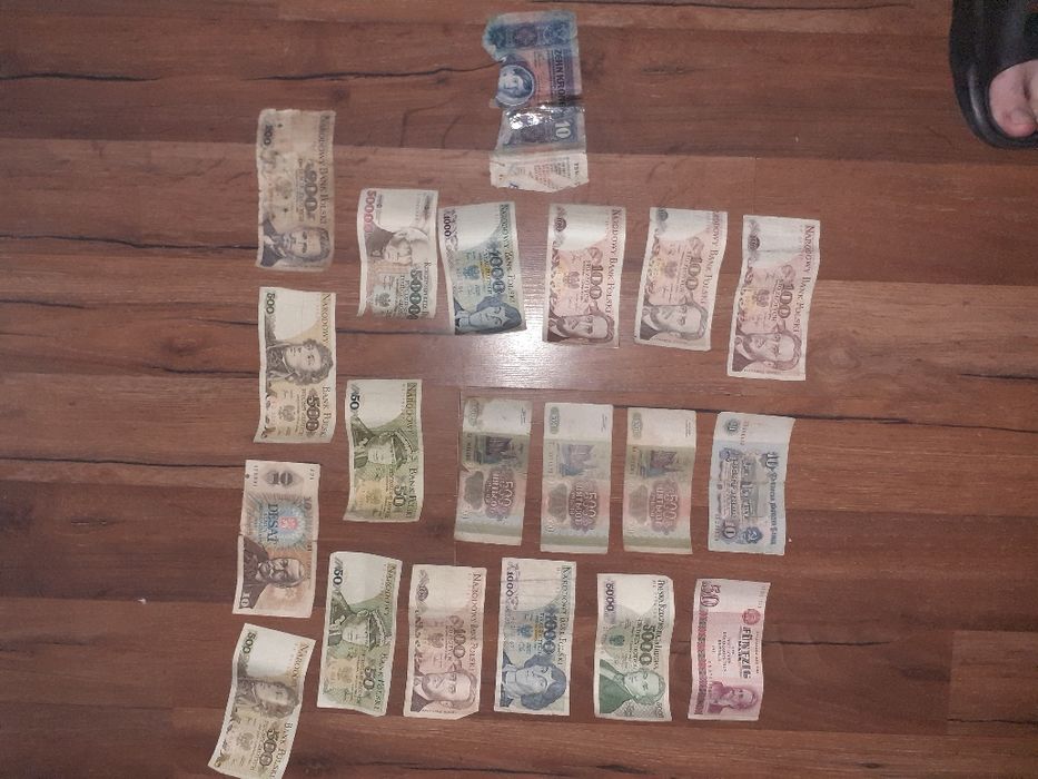 Stare banknoty..