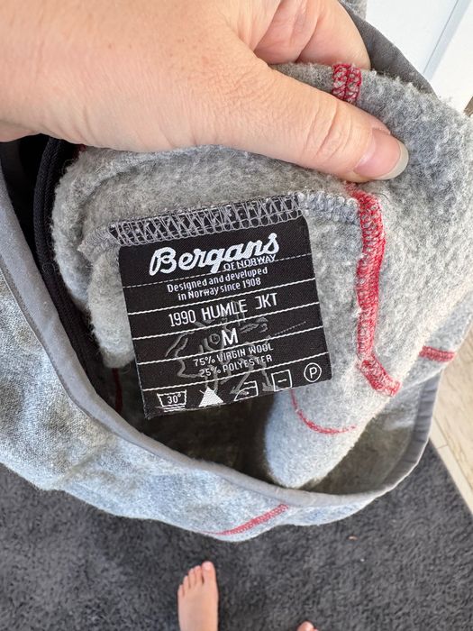 Bluza Bergans wełna M virgin wool