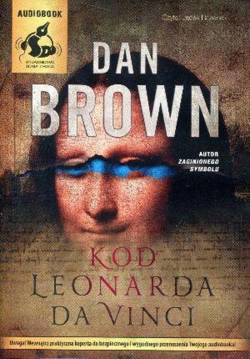 Kod Leonarda da Vinci audiobook Sonia Draga Dan Brown Rok wydania: 201