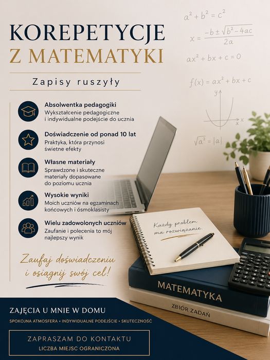 Korepetycje z matematyki