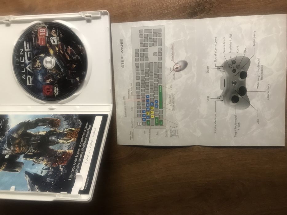 Alien Rage, gra PC, kultowa strzelanka, cd key w srodku