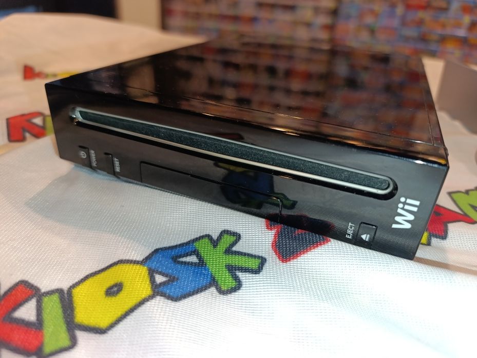 Konsola Nintendo Wii Black czarna w pełni sprawna komplet sklep