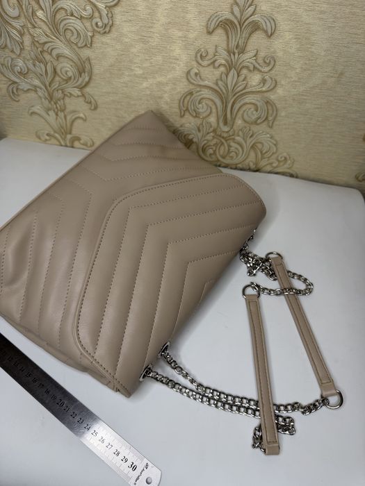 Бежева жіноча сумка кросс-боді (cross-body) — нова