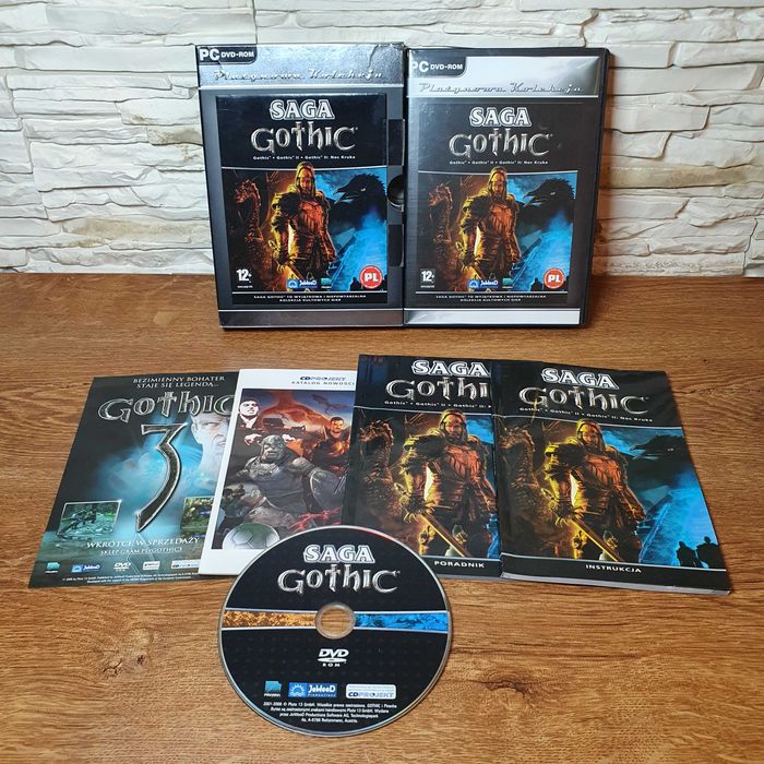 Saga GOTHIC 1 2 Noc Kruka - polskie wydanie PLATYNOWA KOLEKCJA PL [PC]