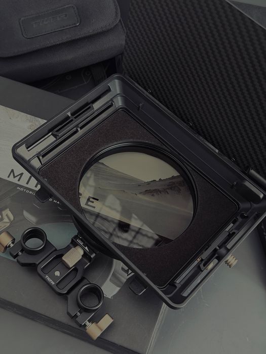 Tilta Mirage Matte box + Tilta CPL + Support smallrig 8sinn wooden camera