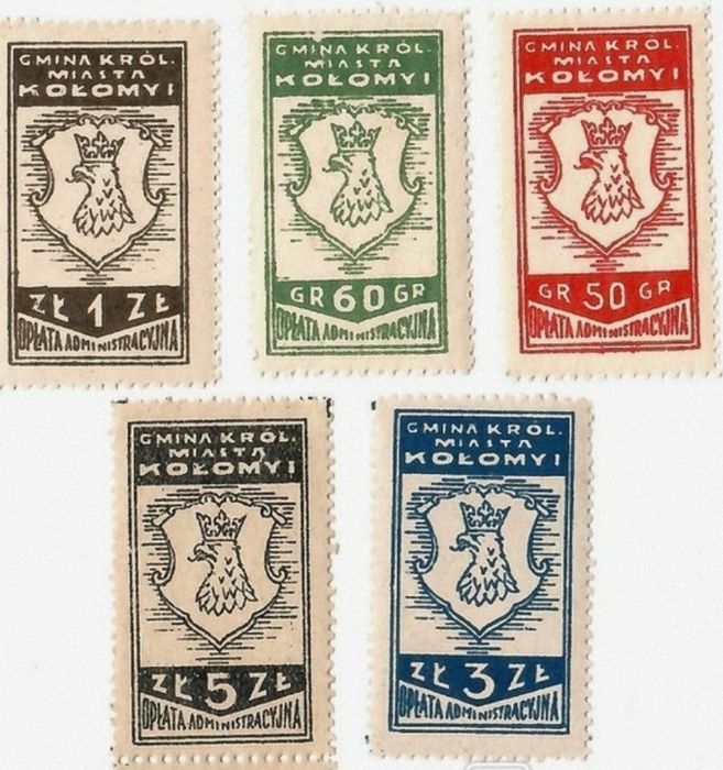 Szuka m znaczki Ukraina, Kresy do 1945