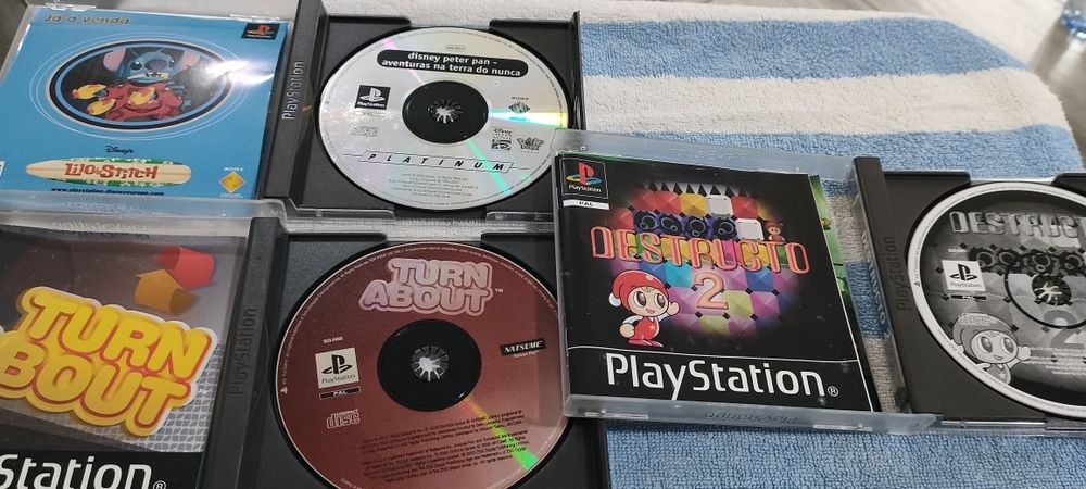 Jogos variados PS1