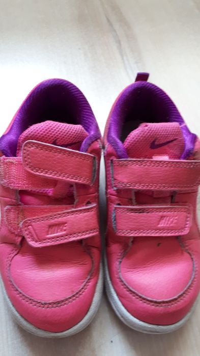 Buty Nike 27 różowe + trampki 28