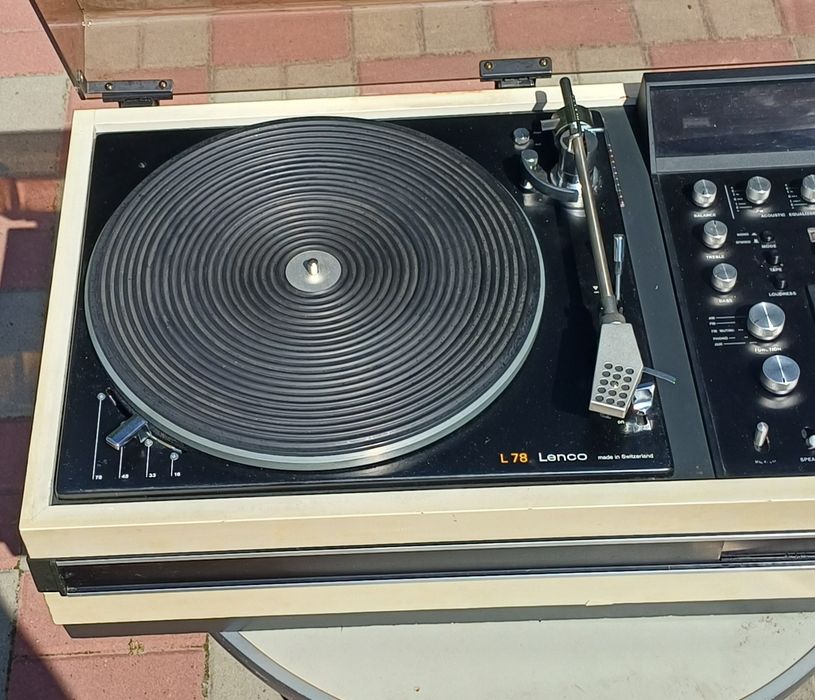 LT 360 konsola muzyczna gramofon Lenco L78 radio magnetofon